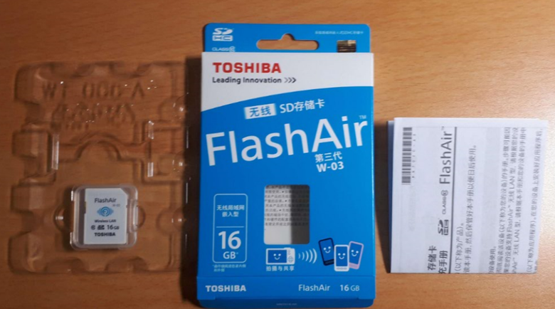FlashAir購入品